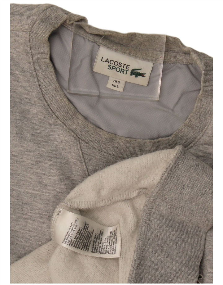 Męska bluza Lacoste, rozmiar 5, duża, szara bawełna