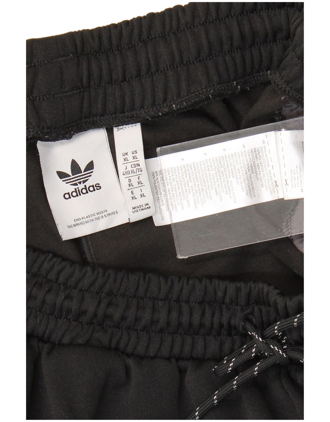 Adidas Męskie spodnie dresowe Joggers XL Czarny poliester