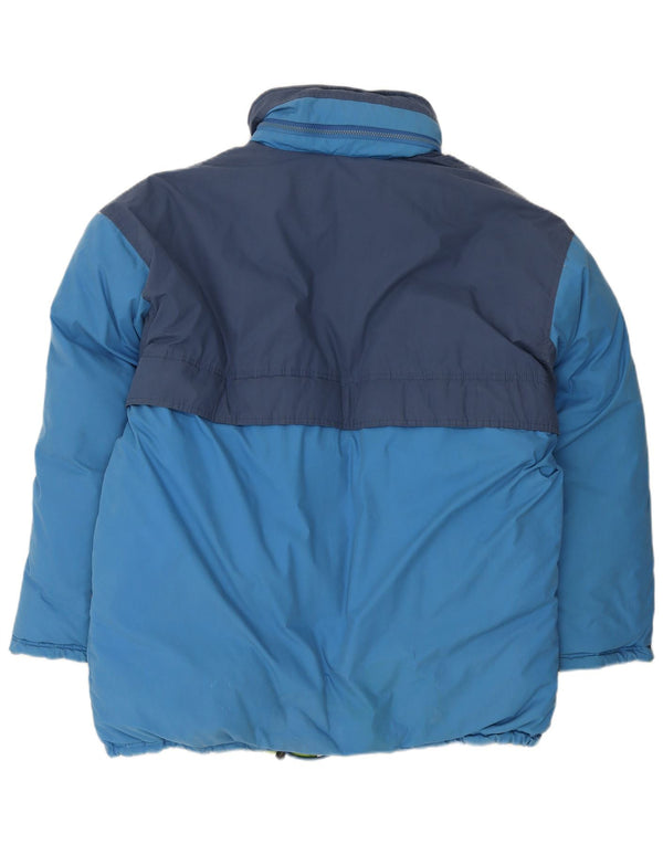 Męska kurtka narciarska z kapturem i luźnym krojem Diadora UK 42 XL w kolorze niebieskim