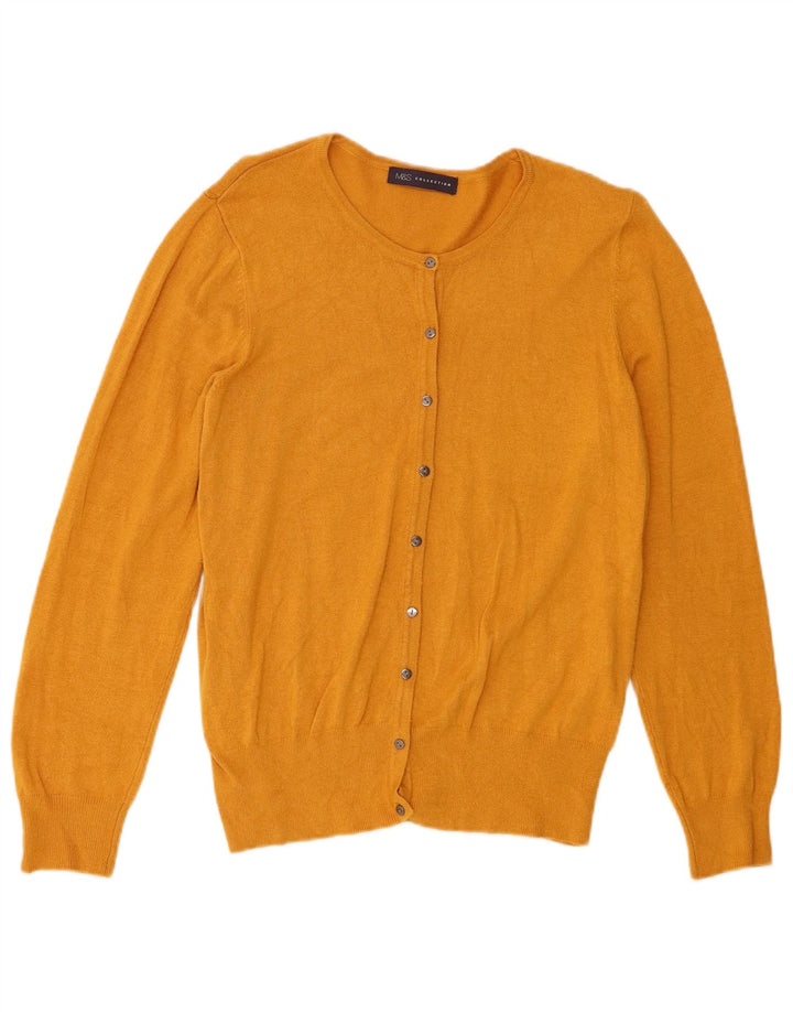 Sweter damski Marks & Spencer UK 14, duży, beżowy, wiskoza