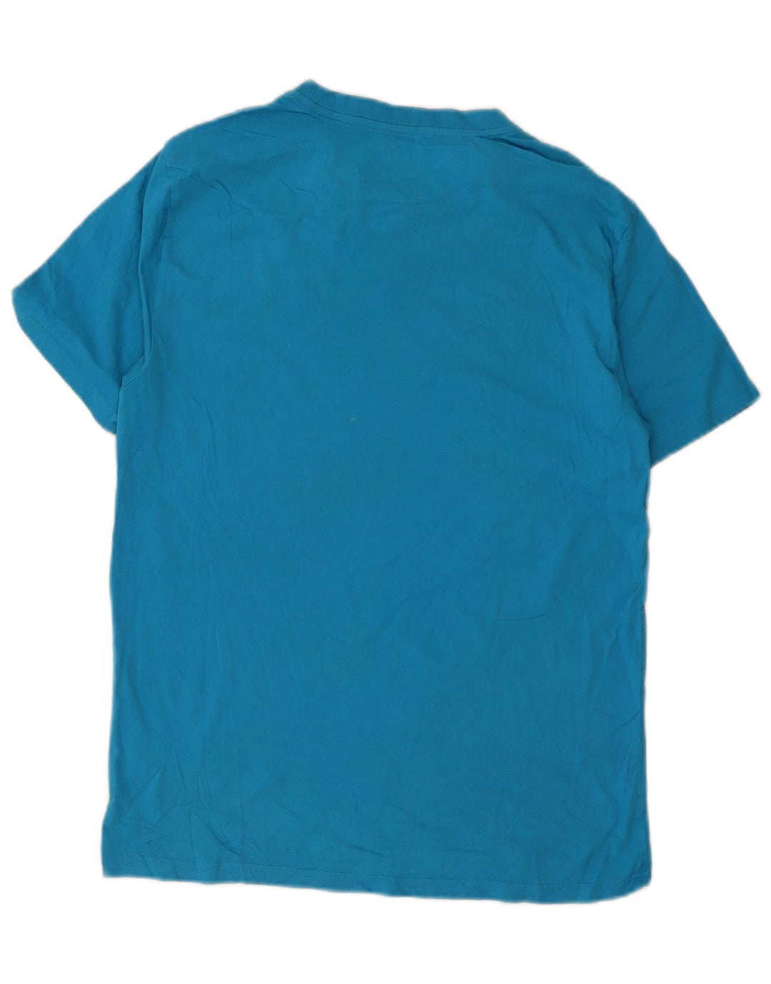 Męski T-shirt z grafiką Hurley, bawełniany, średni niebieski
