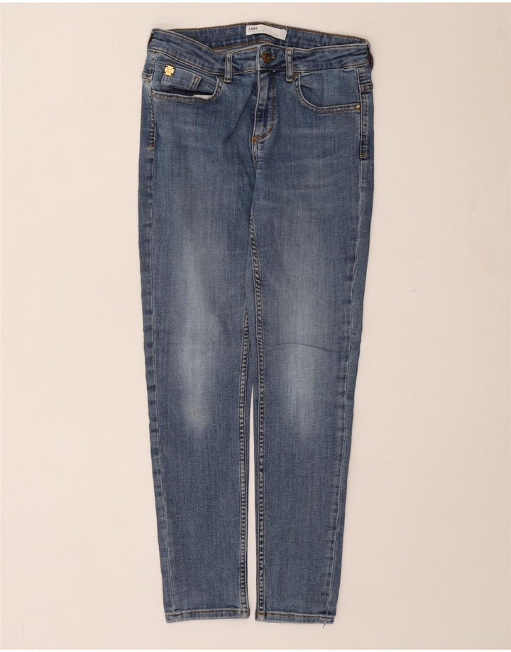 Damskie jeansy Zara Slim EU 40 Medium W30 L29 Niebieskie