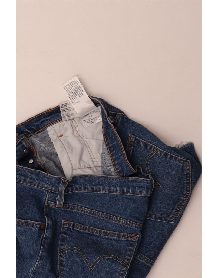 Damskie spodenki jeansowe Levi's 501 W32, duże, niebieskie, bawełniane