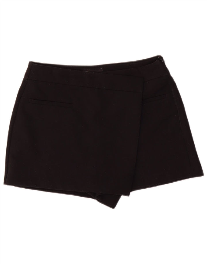 Damskie spodenki codzienne Zara, średnie W28, czarny poliester