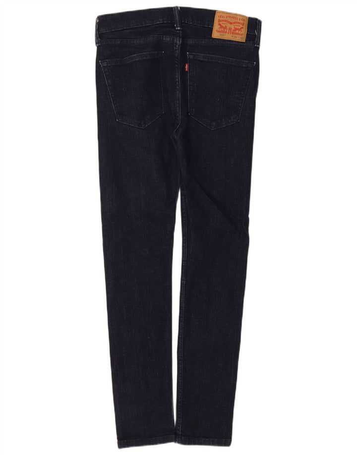 Męskie jeansy LEVI'S 519 Skinny W31 L32 Granatowa bawełna