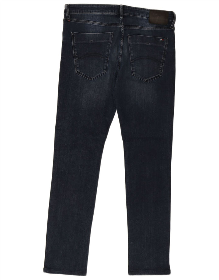 Męskie jeansy Denton Slim Jeans Tommy Hilfiger W34 L31 granatowe