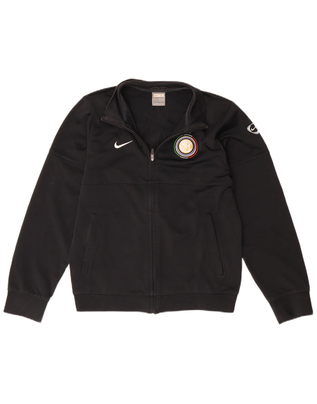 Chłopięca bluza dresowa NIKE Inter Milan 12-13 lat, czarna, poliester