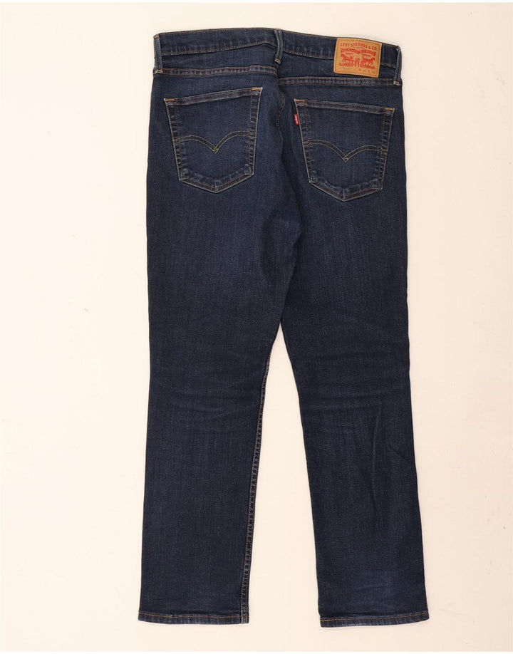 Męskie jeansy Levi's 511 Slim W36 L30 Granatowa bawełna