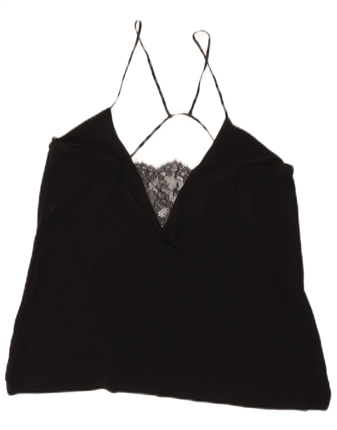 Top damski Zara UK 12, średni czarny