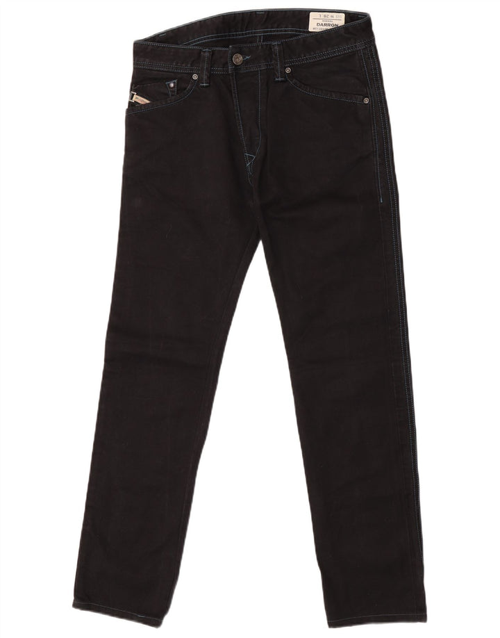 Diesel Damskie Darron Slim Jeans W28 L28 Granatowa bawełna