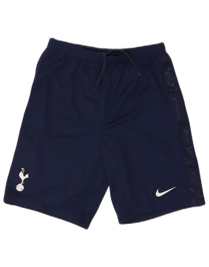 Chłopięce spodenki sportowe NIKE Dri Fit, 13-14 lat, XL, granatowe, poliestrowe