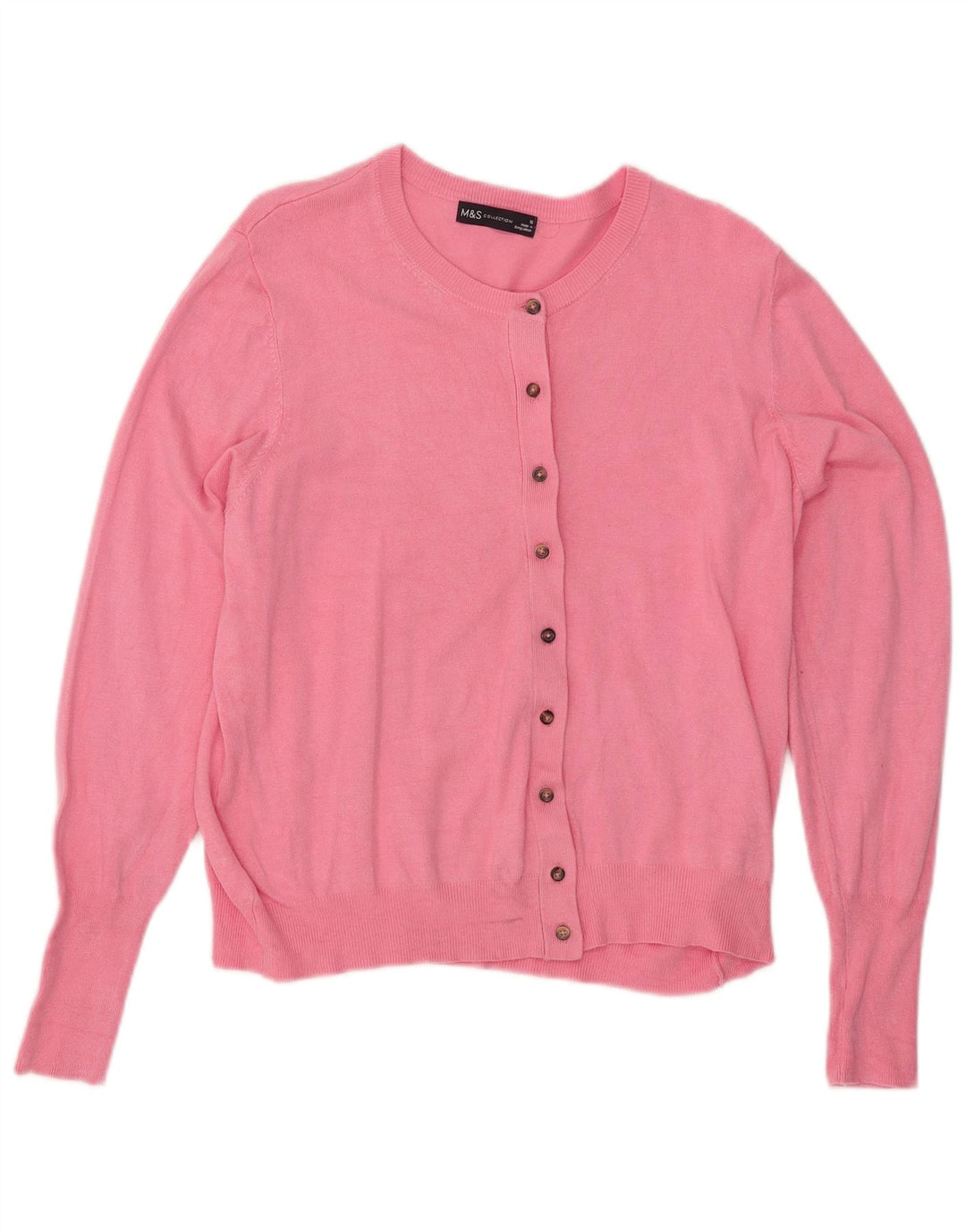 Sweter damski Marks & Spencer UK 16, duży, różowy, wiskoza