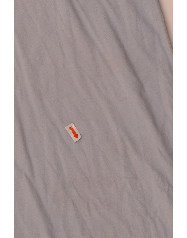 T-shirt męski Hollister, duży, niebieski, bawełniany