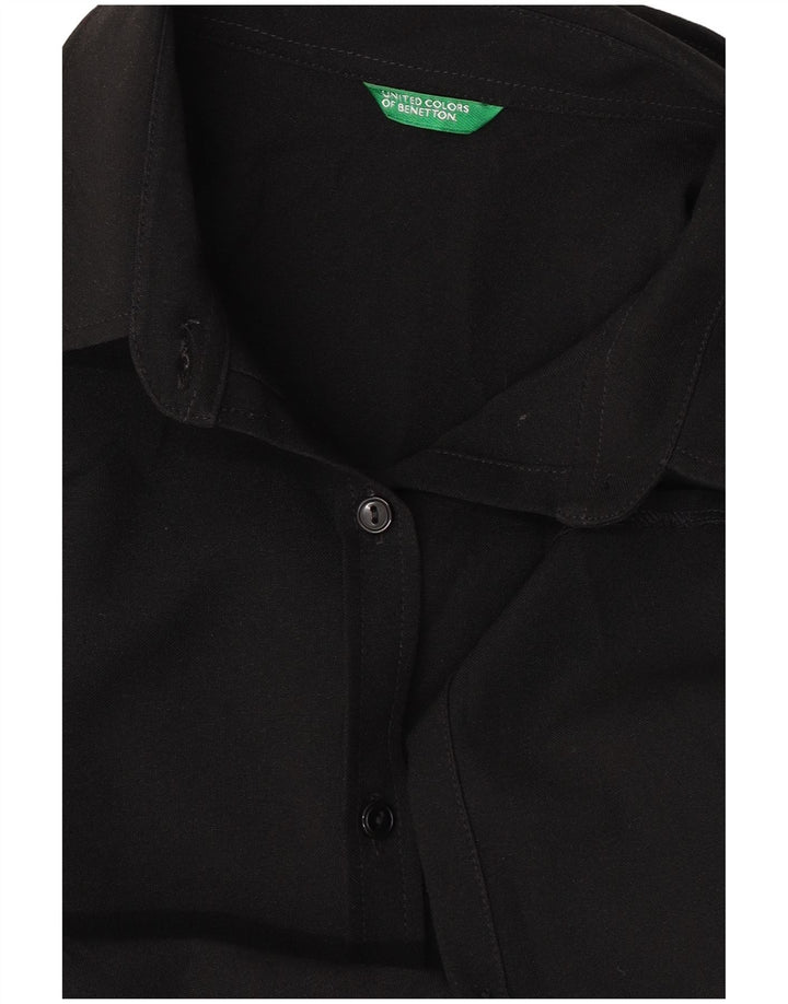 Koszula damska Benetton UK 14, duża, czarna