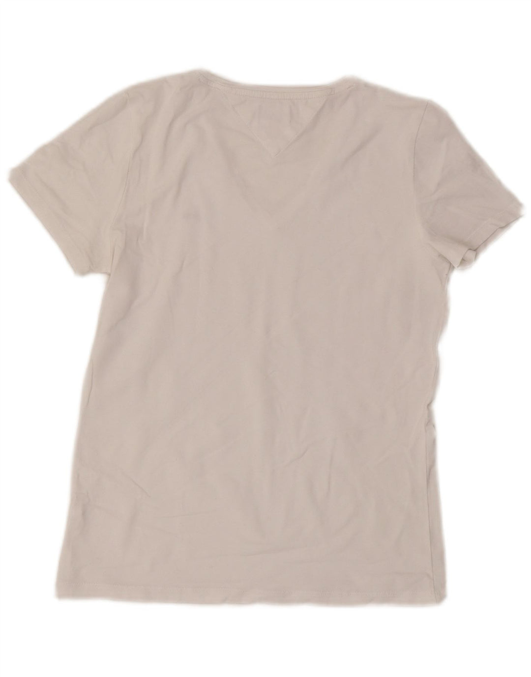 T-shirt damski Tommy Hilfiger Top UK 12 Średni biały