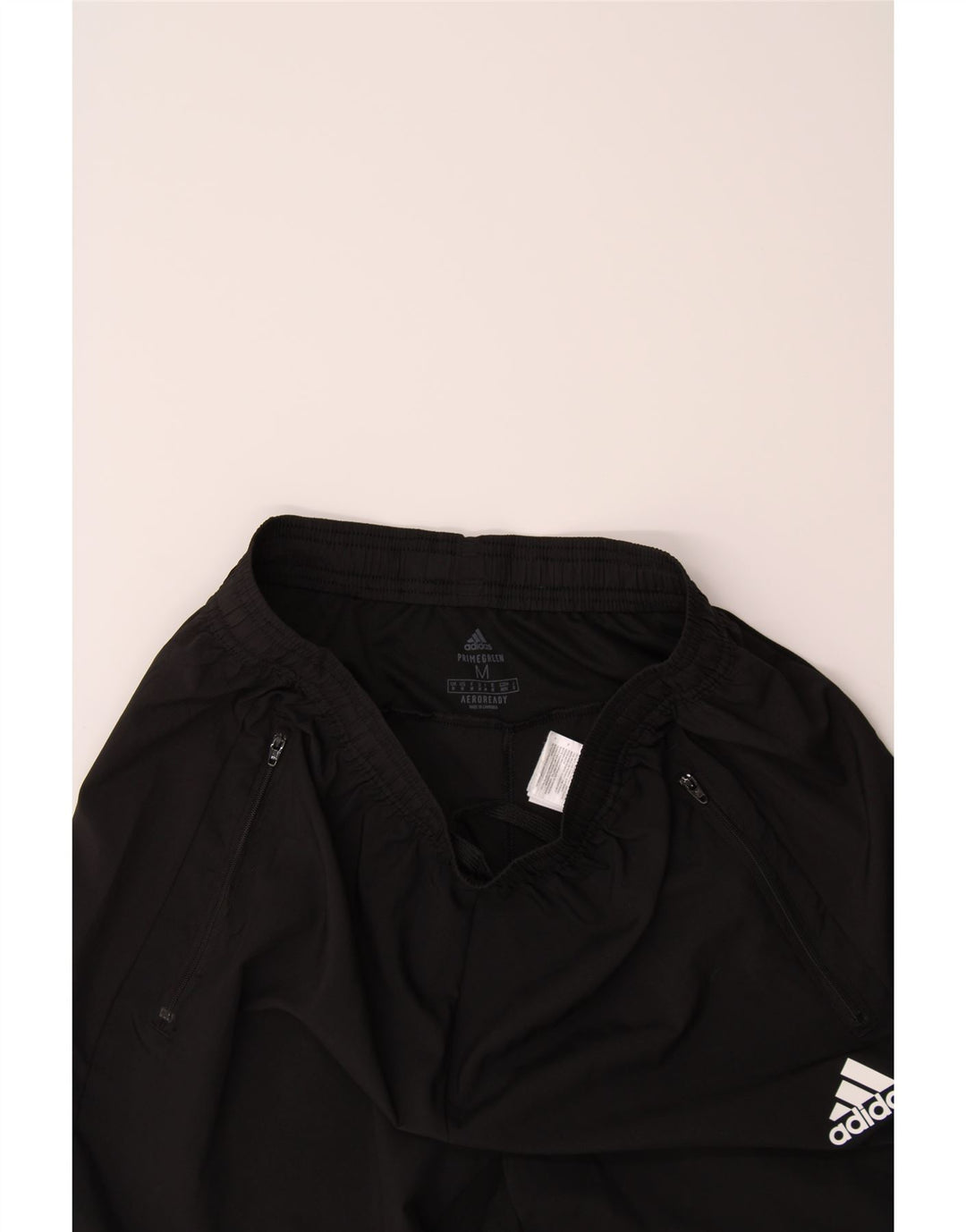 ADIDAS Womens Aeroready Sport Shorts UK 12 Medium  Black Polyester Vintage Adidas and Second-Hand Adidas from Messina Hembry 