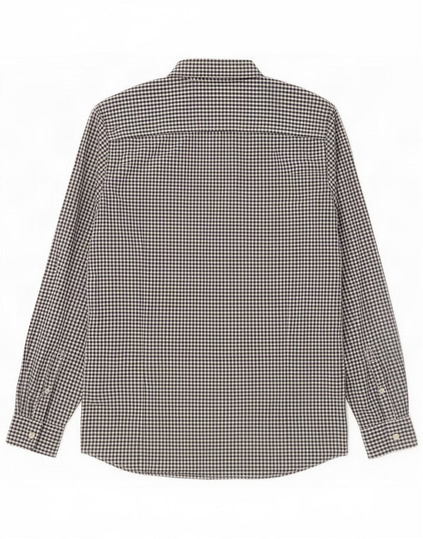 Timberland Mens Shirt Large Black Gingham