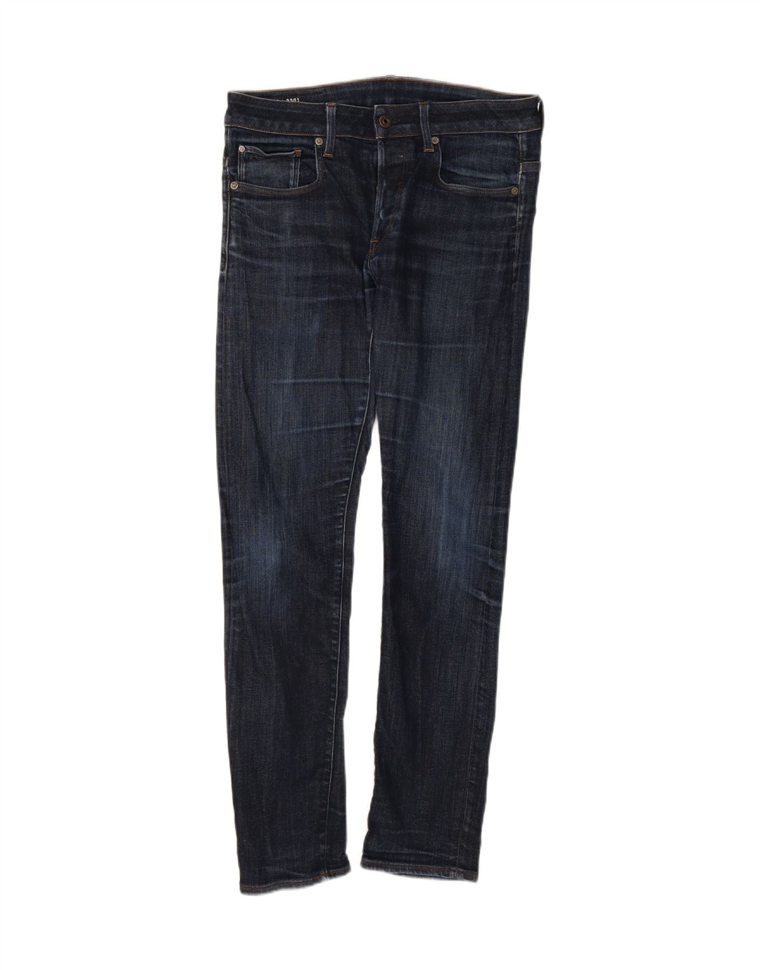 G-STAR Mens Skinny Jeans W32 L32 Navy Blue Vintage G-Star and Second-Hand G-Star from Messina Hembry 