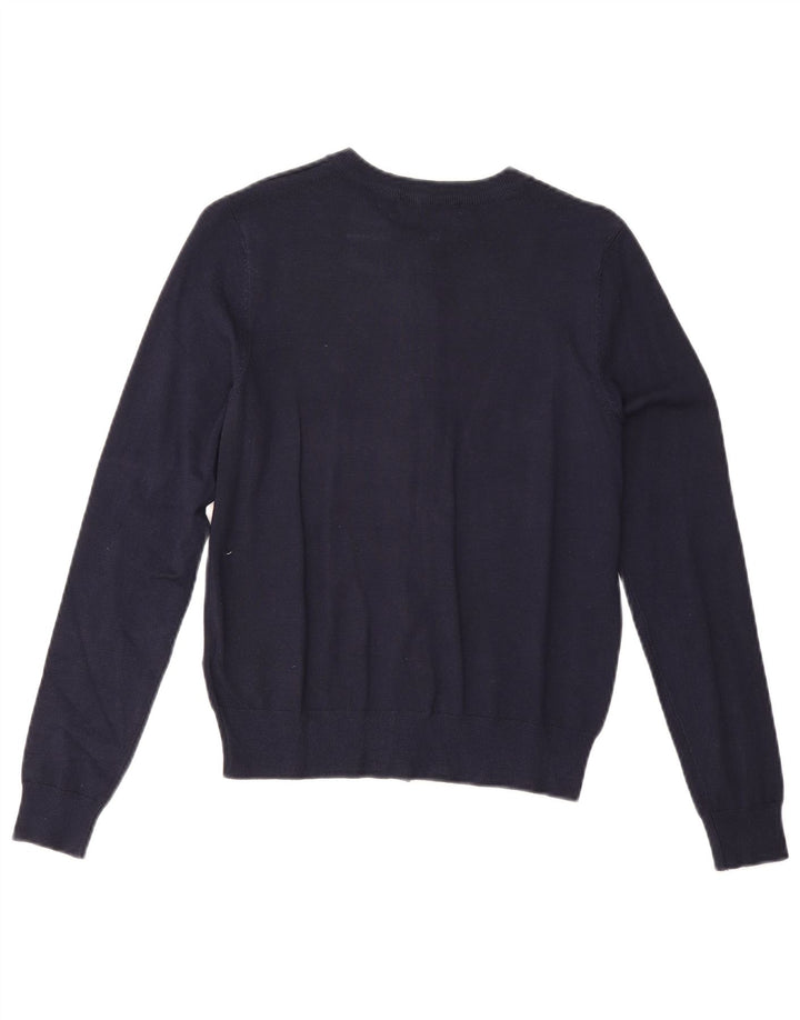 Sweter damski Marks & Spencer UK 12, średni granatowy, wiskoza