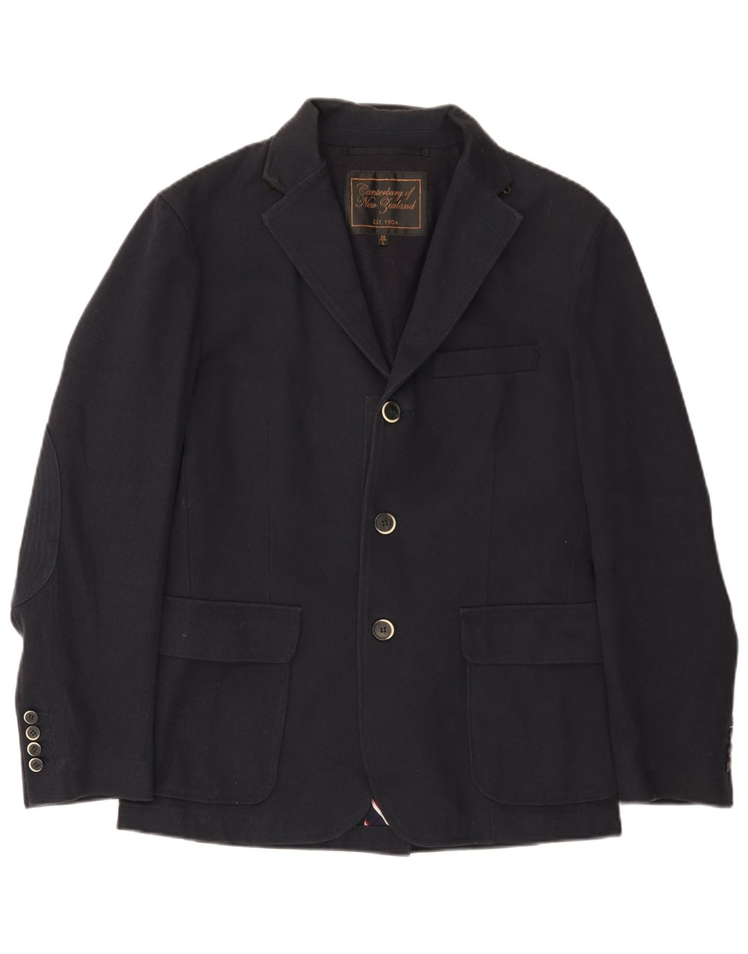 Męska marynarka zapinana na 3 guziki Canterbury IT 50, duża, granatowa