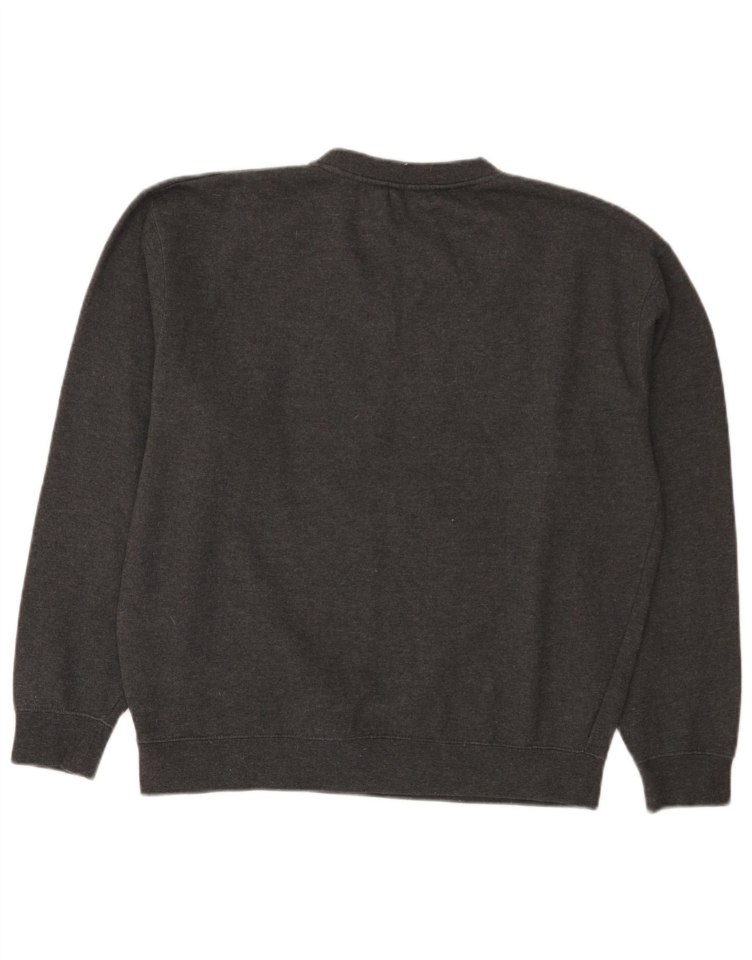 Męska bluza Fila z grafiką o regularnym kroju, średnioszara, bawełniana