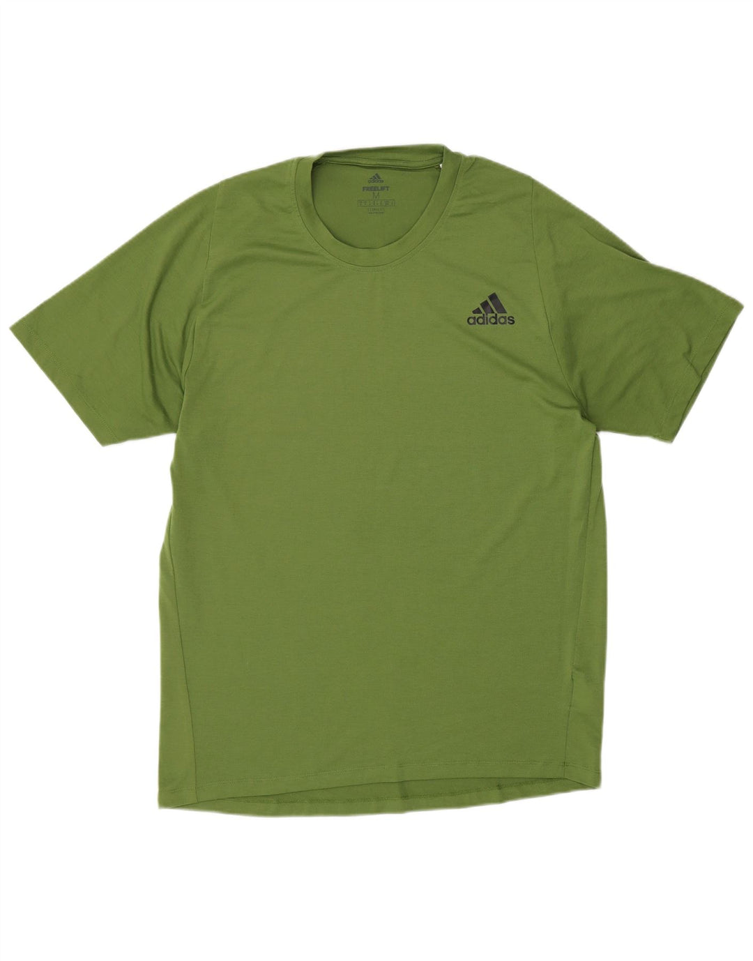 Męska koszulka Adidas Climalite Top, średni zielony poliester