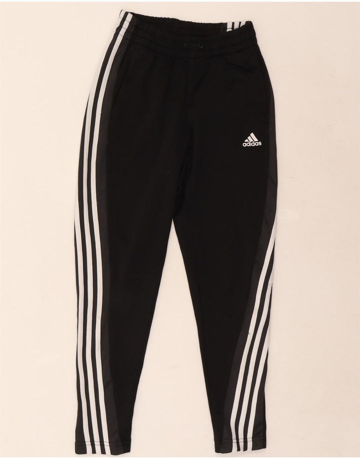 Chłopięce spodnie dresowe Adidas 11-12 lat, czarny poliester