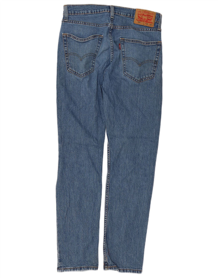 Męskie jeansy Levi's 502 Tapered W30 L32 Niebieskie bawełniane