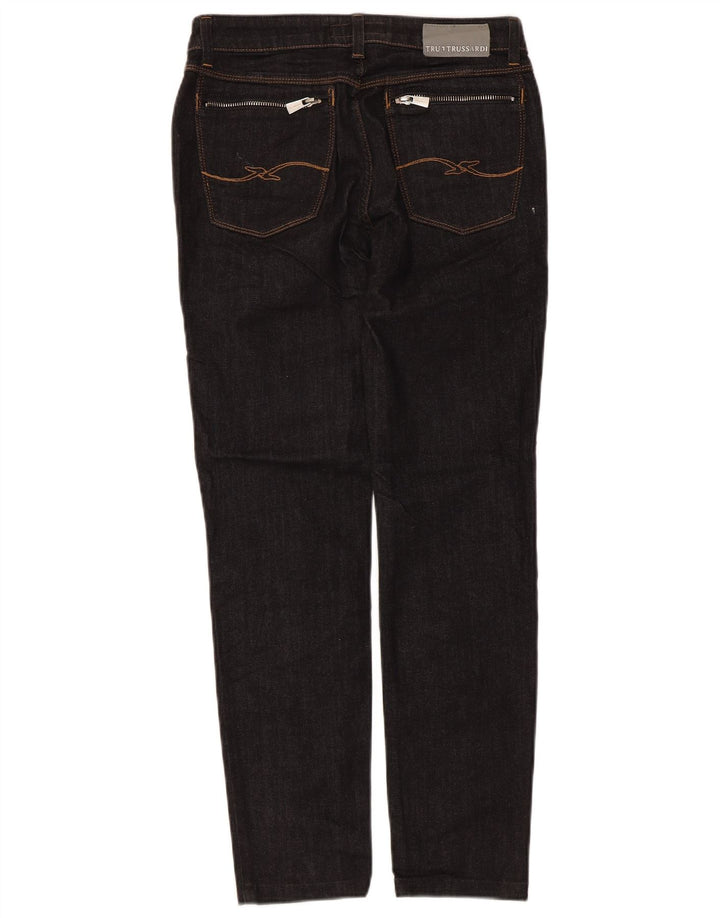 Damskie jeansy Skinny Trussardi W26 L27 czarne