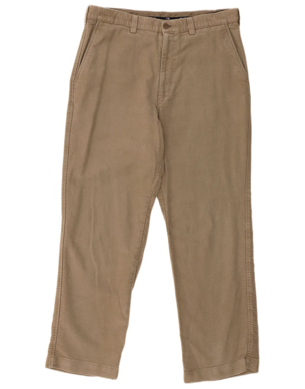 Męskie spodnie Chino Marks & Spencer Blue Harbor Straight W34 L29 Beżowe