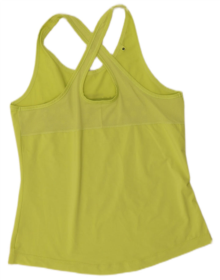 Damska kamizelka Adidas Climacool Graphic Top UK 12/14 Średnia zieleń