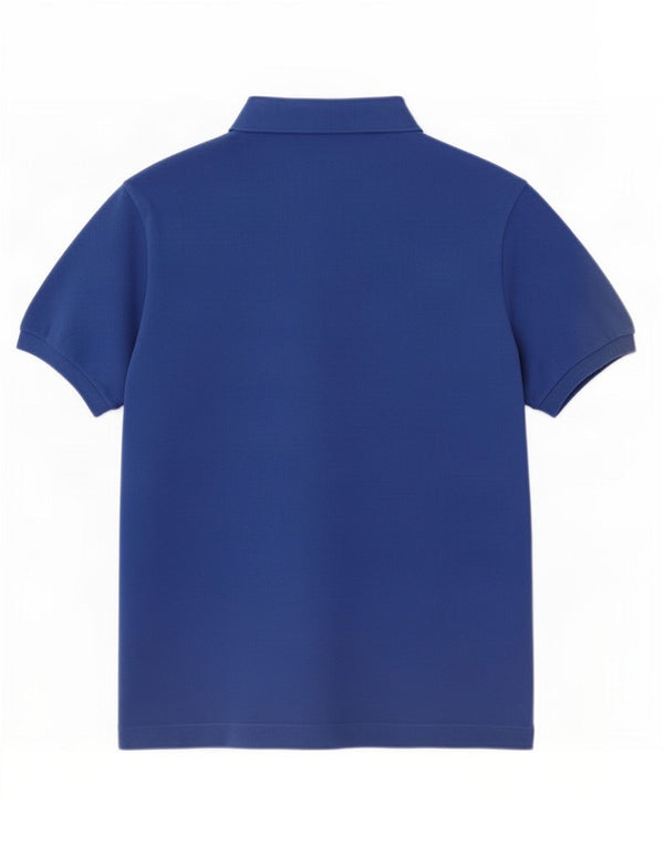 Męska koszulka polo Lacoste, rozmiar 7, 2XL, niebieska, bawełniana