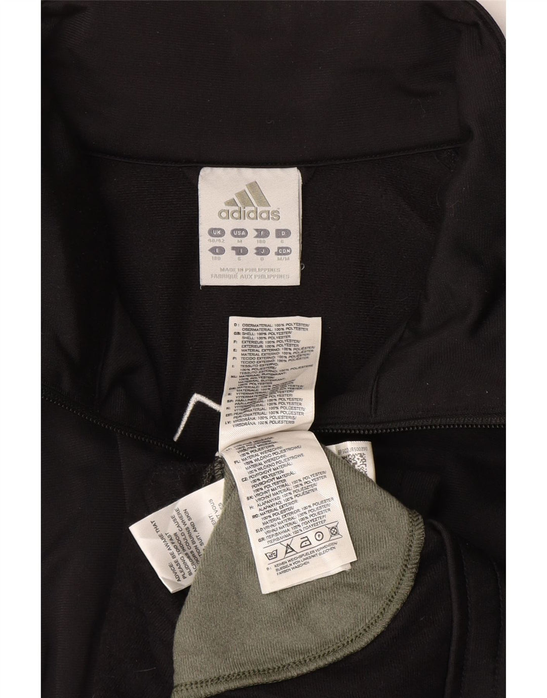 Męska kurtka dresowa ADIDAS Graphic UK 40/42 w kolorze średniej czerni