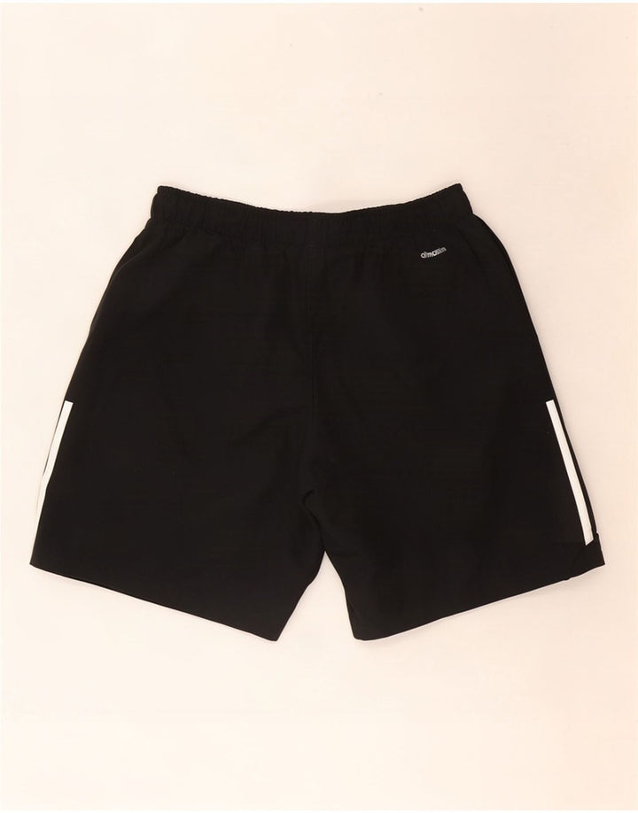 Męskie spodenki sportowe Adidas Climalite, duże, czarne, poliestrowe