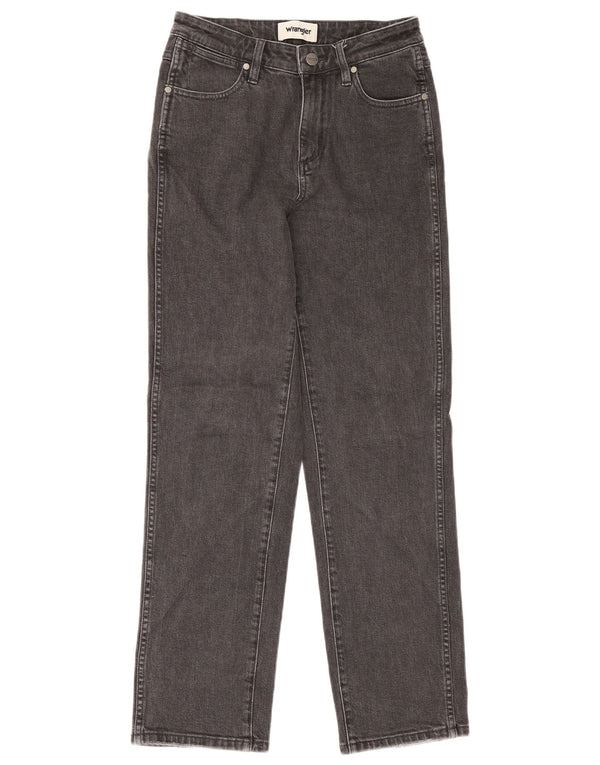 Damskie jeansy Wrangler Cindy Fit Mid Rise Straight UK 8 Small W27 L30 Szare