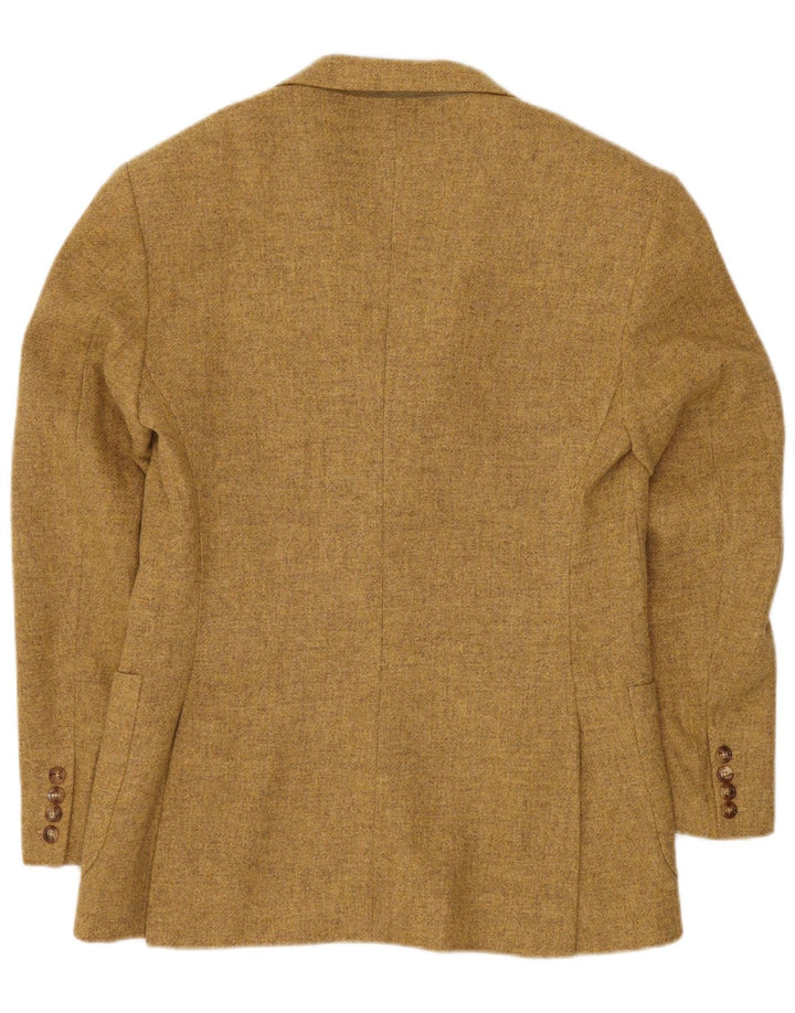 BROOKSFIELD Męska marynarka zapinana na 3 guziki IT 52 XL Żółta wełna