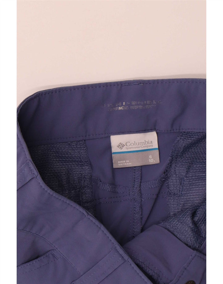Damskie spodenki cargo Columbia US 6 Medium W30 Granatowy nylon