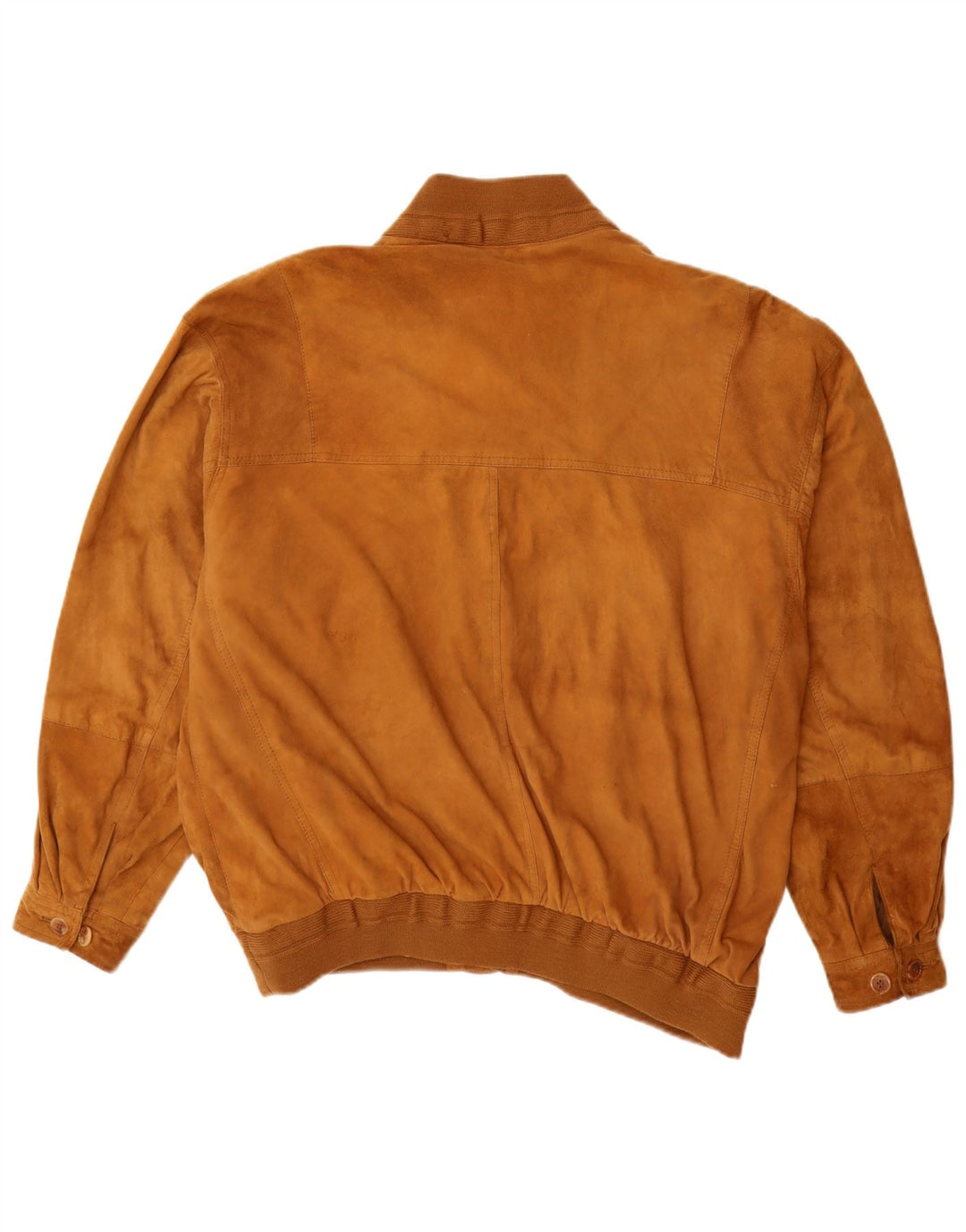 Vintage męska zamszowa kurtka UK 42 XL brązowa skóra