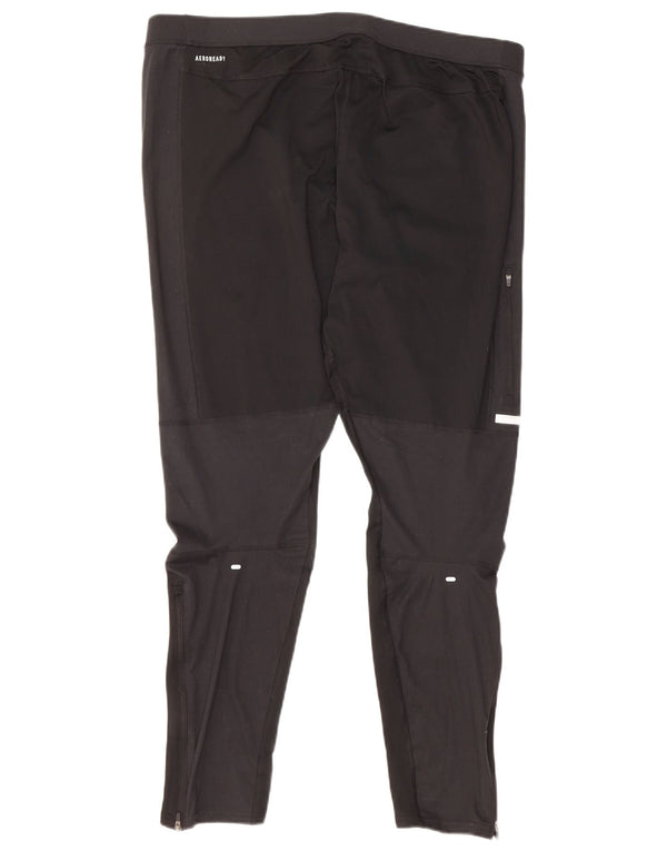 Damskie spodnie dresowe Adidas Aeroready UK 20 2XL Czarny poliester