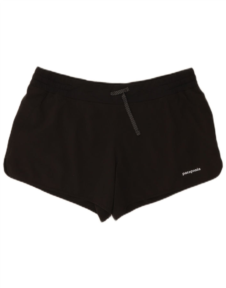 Damskie spodenki sportowe Patagonia UK 16, duże, czarne, poliestrowe