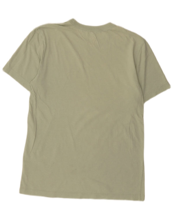 Męski T-shirt z grafiką Nike, mały, zielony, bawełniany