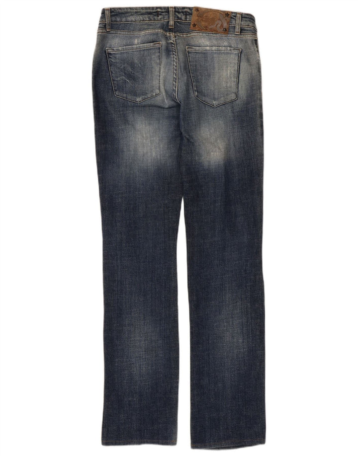 Damskie jeansy Bootcut JUST CAVALLI IT 42 Medium W28 L31 Niebieska bawełna