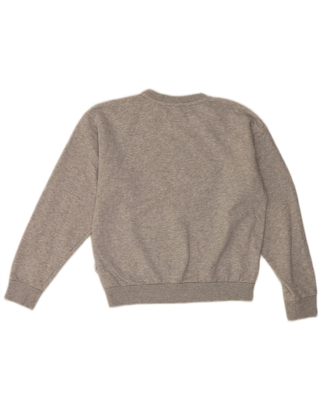 Męska bluza z grafiką Puma, sweter XS, szara bawełna