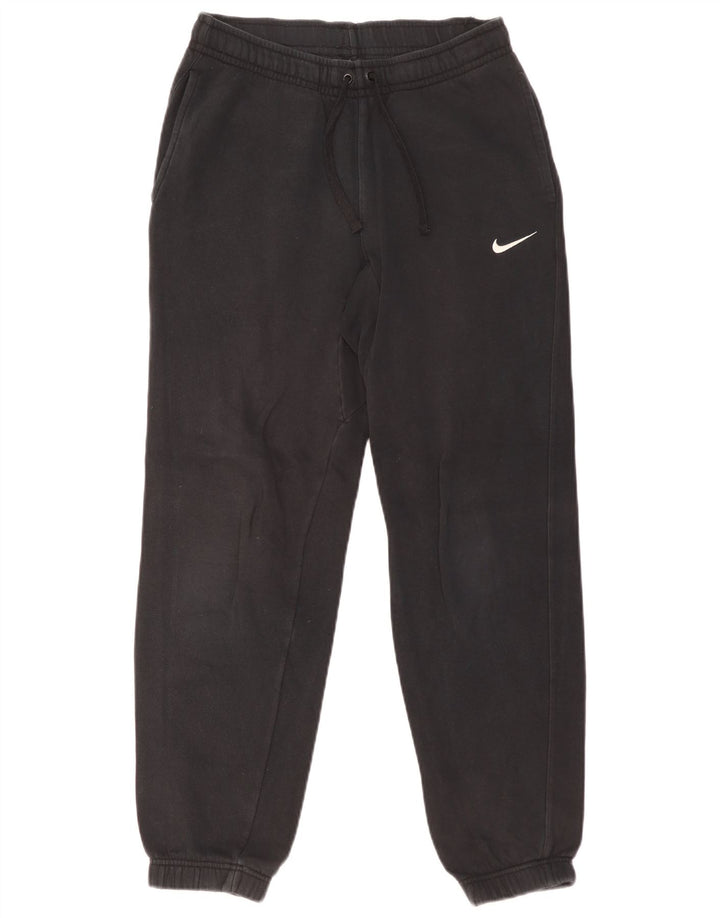 Męskie spodnie dresowe Nike, małe, czarne, bawełniane