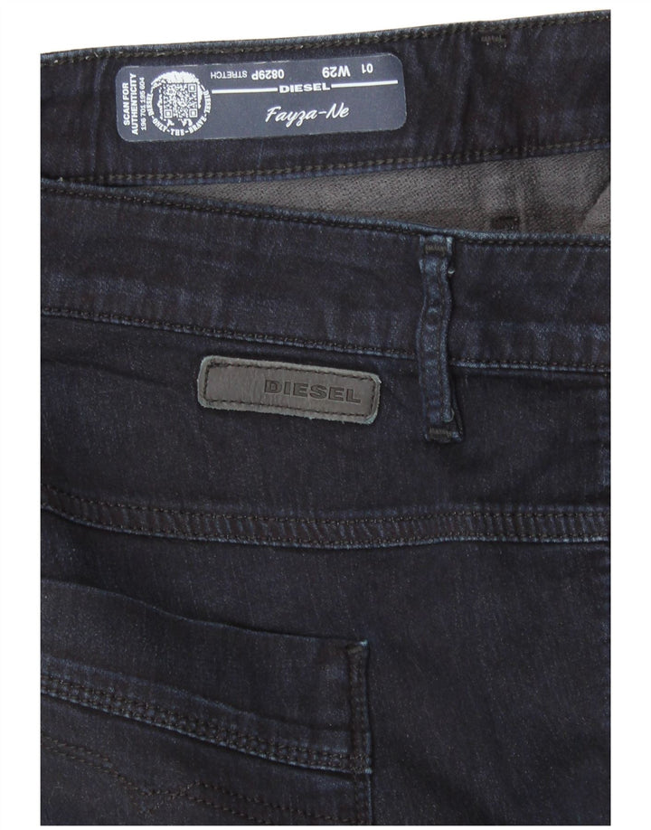 DIESEL Damskie Fayza Skinny Jeans W29 L26 Granatowa bawełna