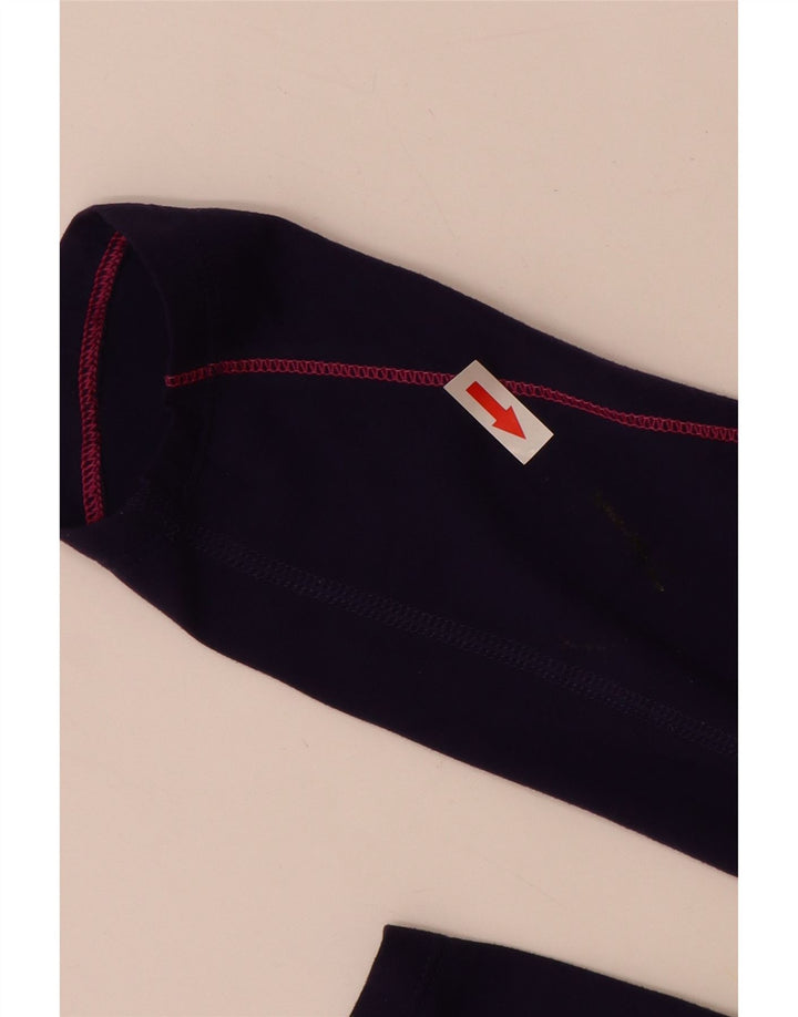 Damski dres Nike Dri Fit Pullover Top UK 12 Średni granatowy nylon