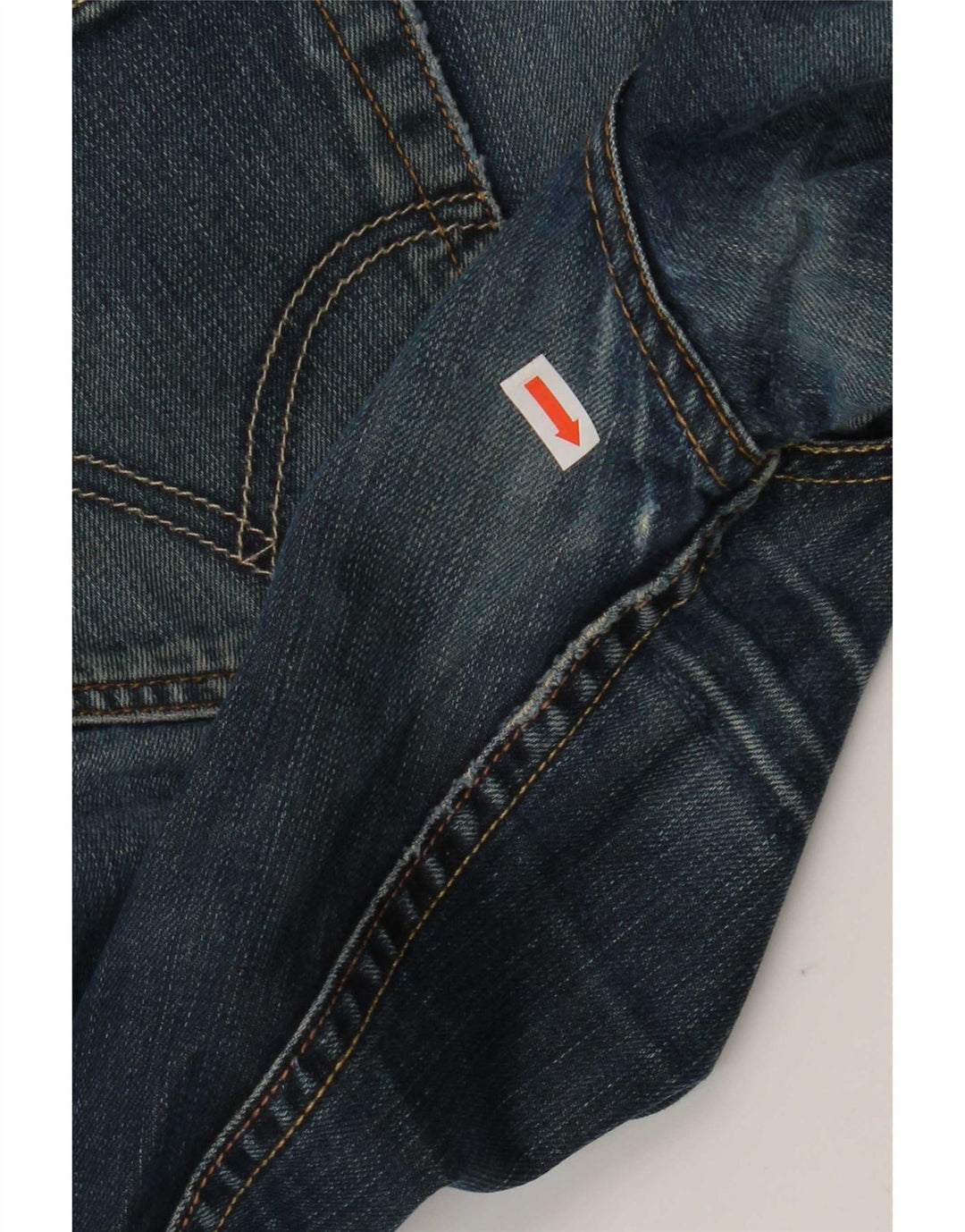 Męskie jeansy Levi's 511 w trudnej sytuacji W33 L29 Niebieska bawełna