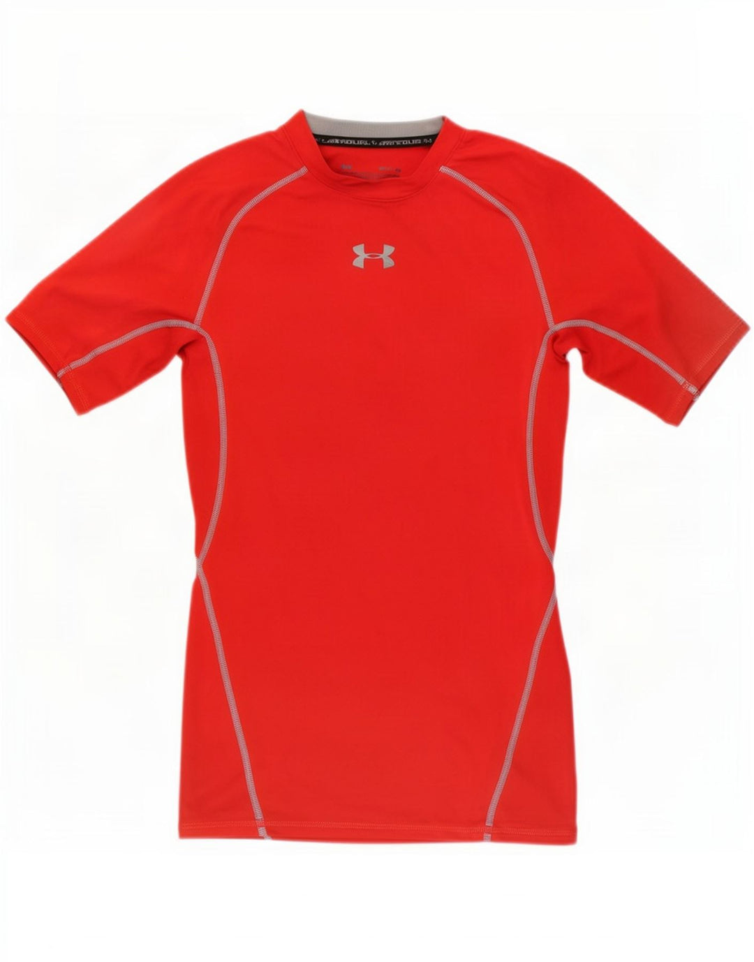 Męski t-shirt kompresyjny Under Armour, mały, czerwony