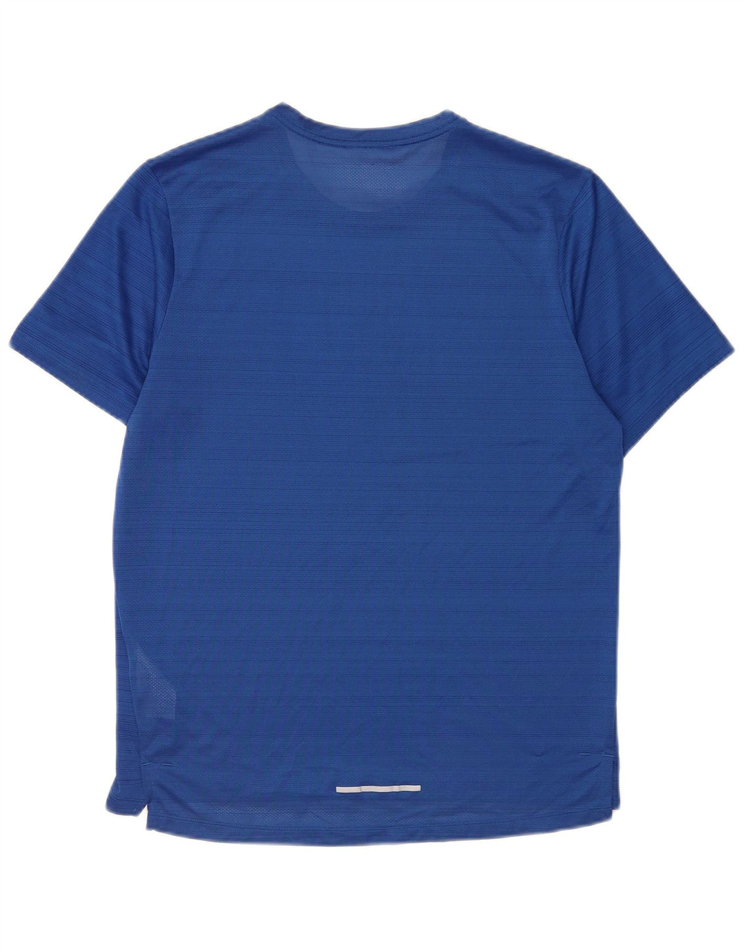 Męska koszulka Nike Dri Fit z poliestru w średnie niebieskie paski