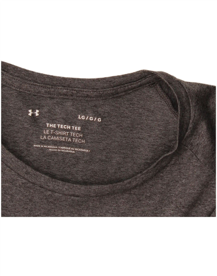 Męski T-shirt Under Armour, duży, szary, nakrapiany